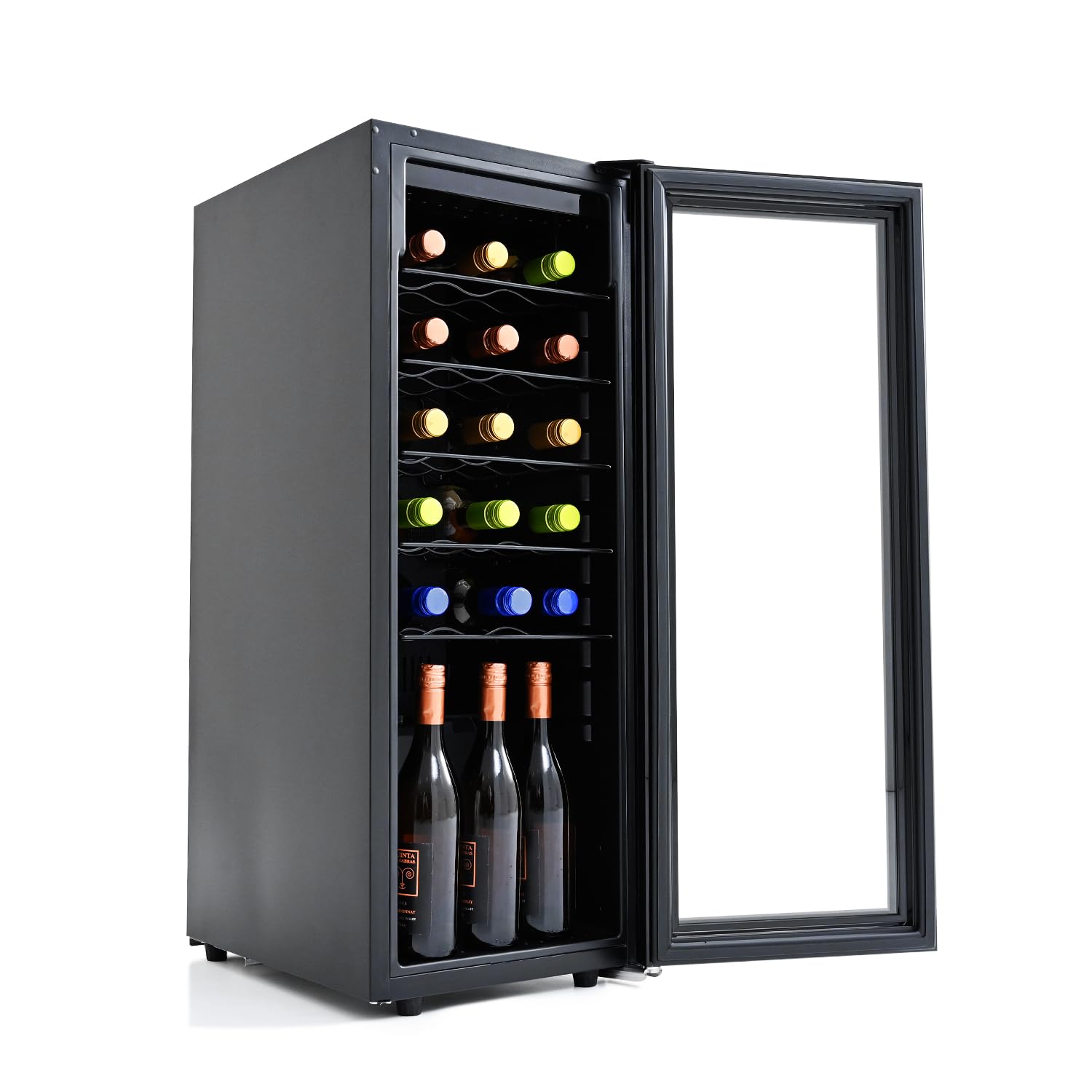 ■未使用　未開封品　山善　YAMAZEN　ワインセラーYFWC60L(W) Amazon.co.jp: [山善] ワインクーラー ワインセラー 24本収納 5棚 60L
